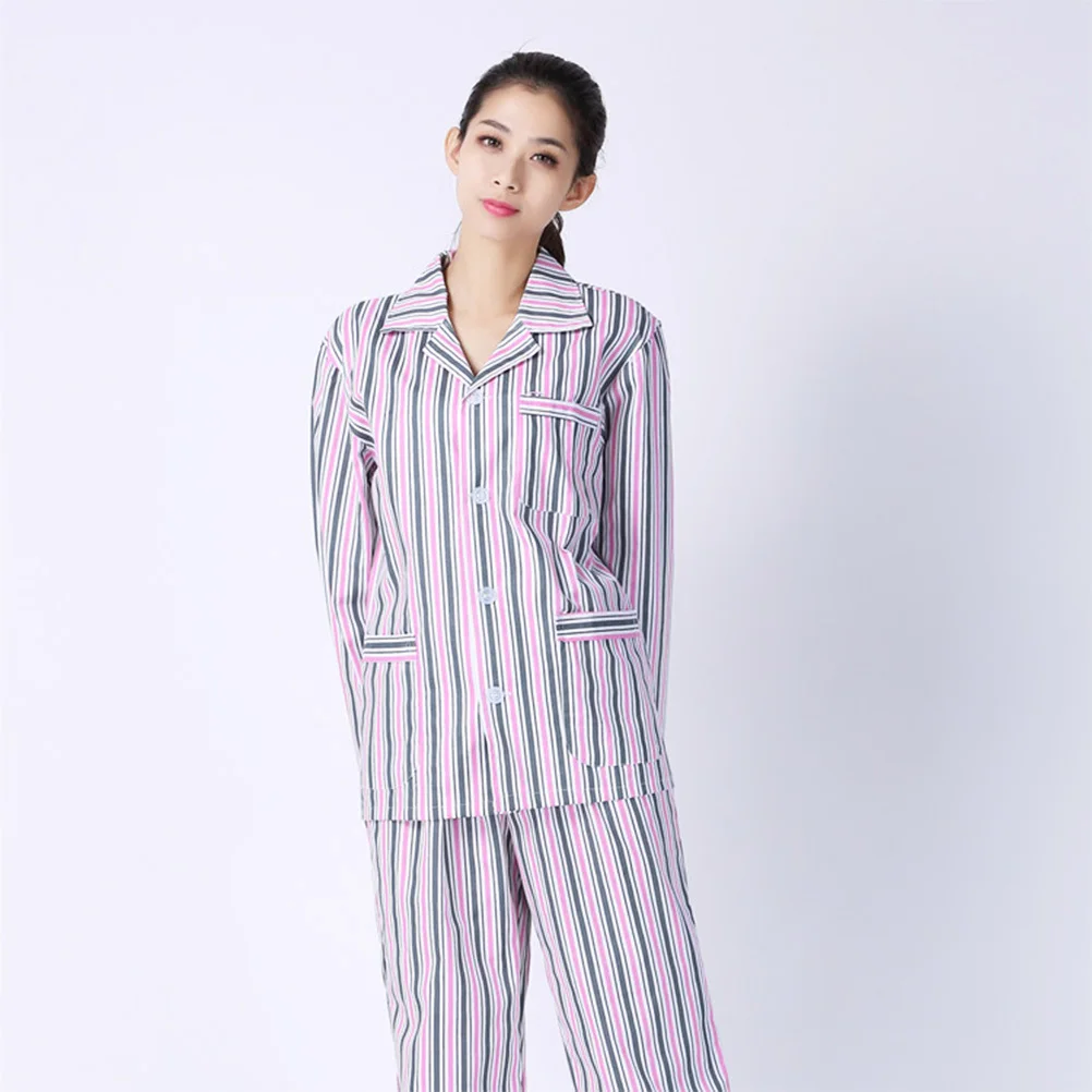 Хлопковые пижамы женские с длинными рукавами - Фотография_2