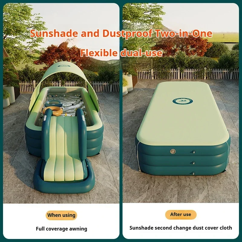 Складной детский бассейн с автоматической - Фотография_2