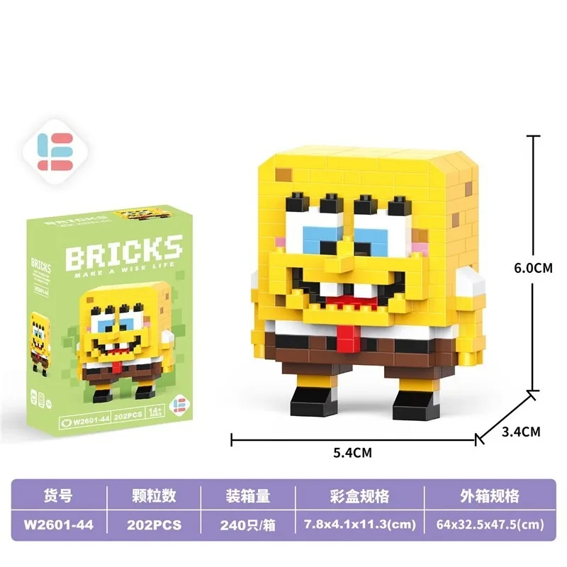Disney sanrio building block toys персонажи мультфильмов stitch - Фотография_6