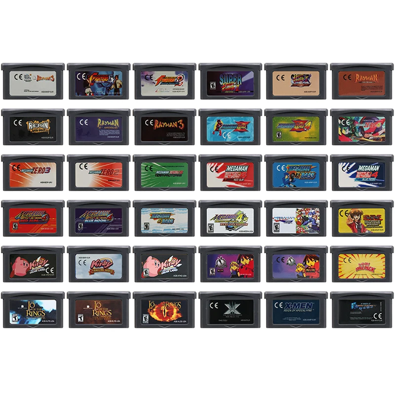 32-битный картридж для видеоигр gba