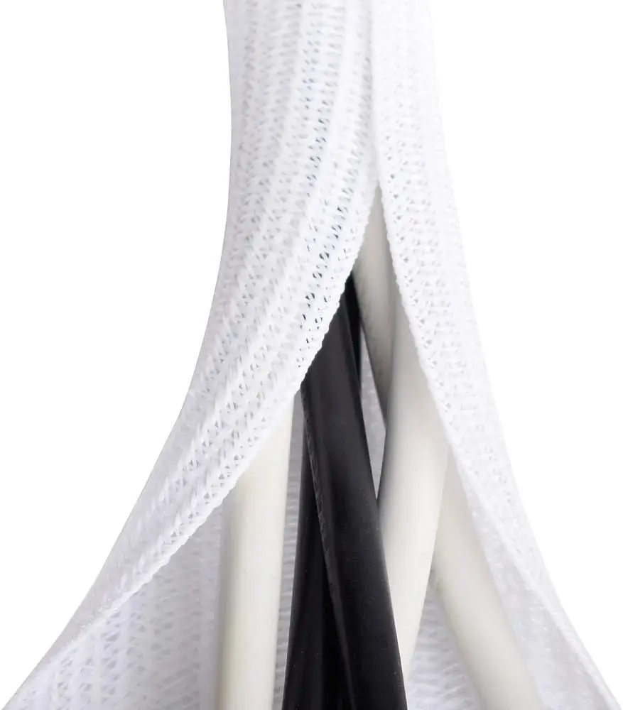 Белый кабельный рукав