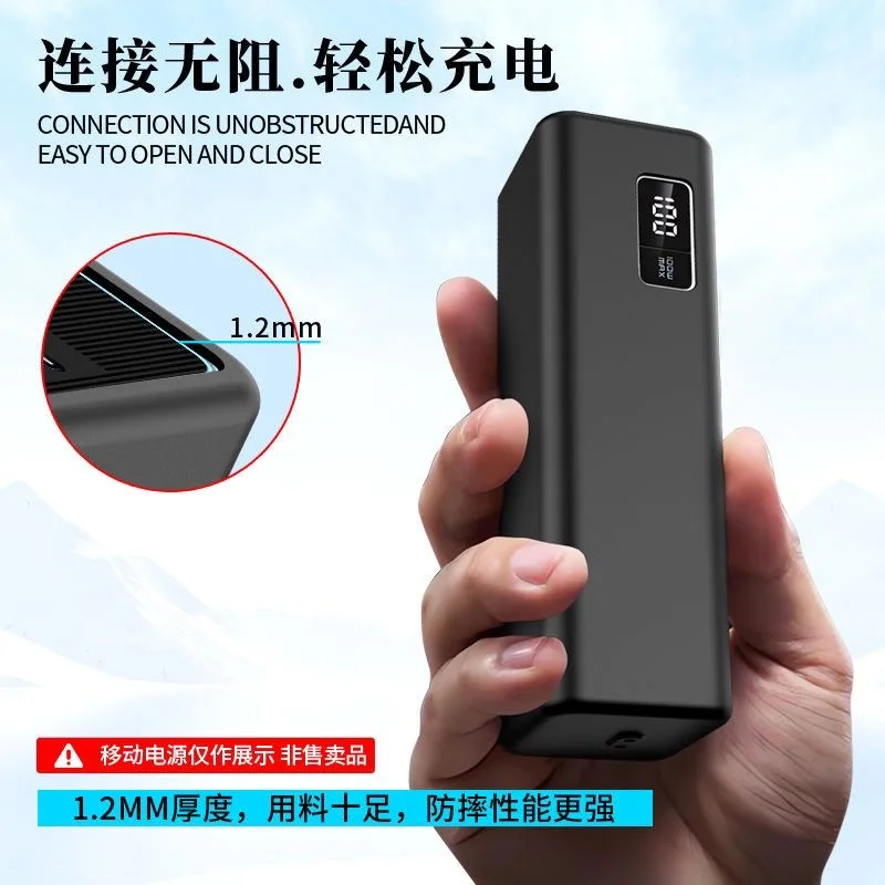 Силиконовый защитный чехол для cuktech no.15 se power bank 20000 мач - Фотография_3