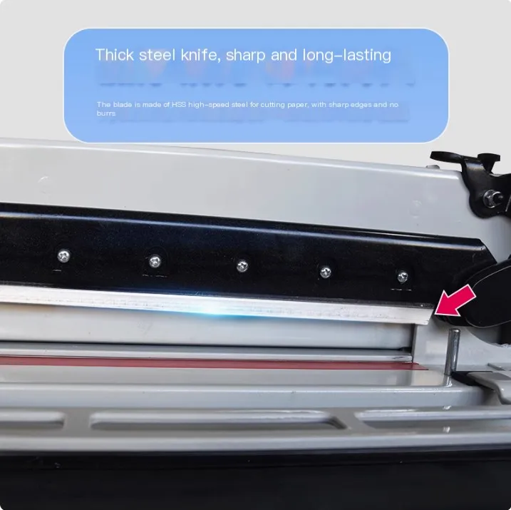 Сверхмощный ручной резак для бумаги - Фотография_5