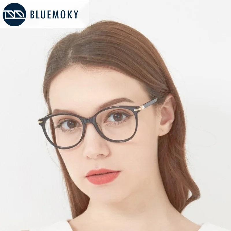 Bluemoky ацетатные очки ручной работы по рецепту - Фотография_4