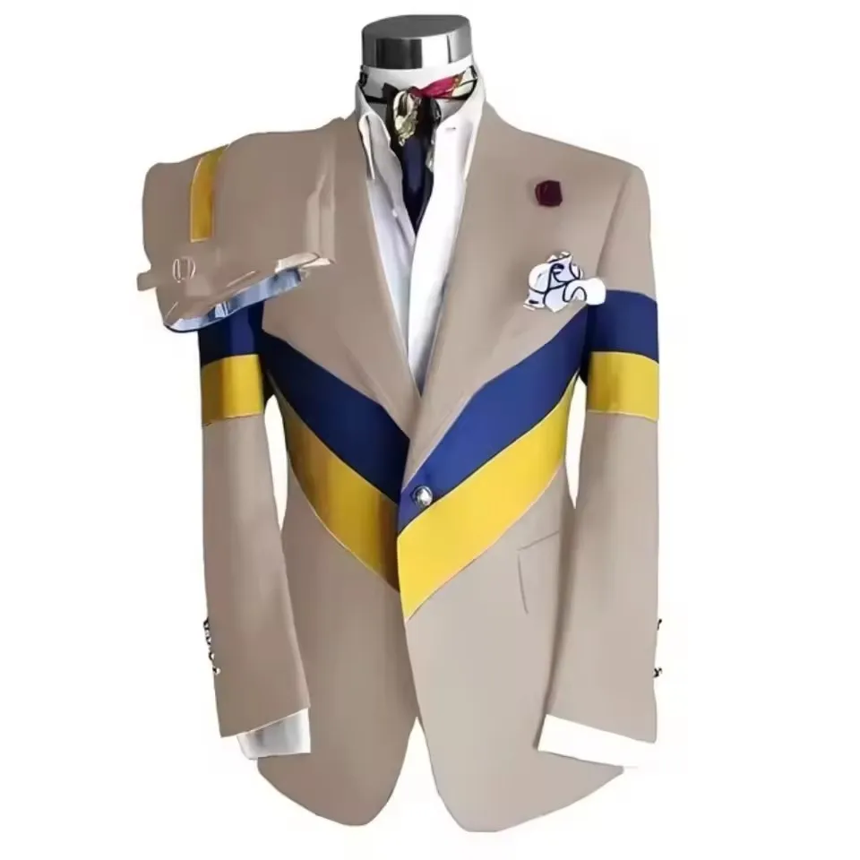 Новые лоскутные мужские костюмы - Фотография_5