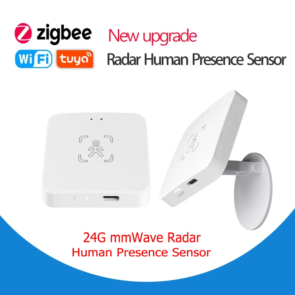 Радар с датчиком человека tuya zigbee + pir