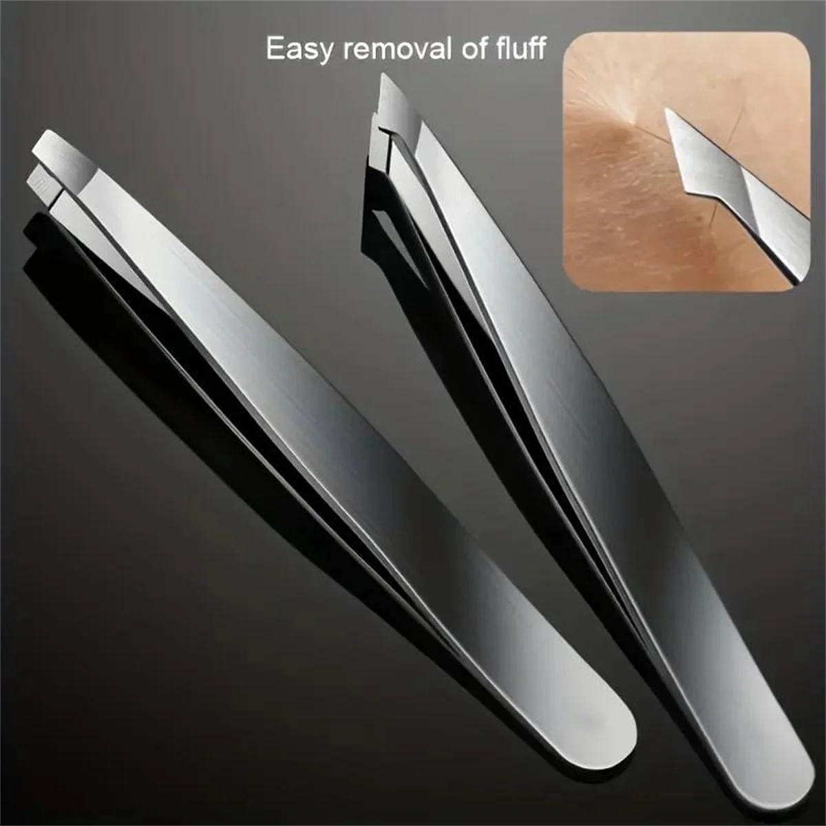 Professional tweezers set - perfect for eyebrow hair removal - Фотография_4