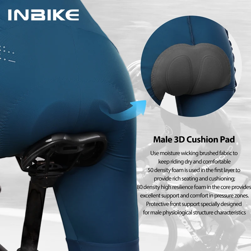 Шорты inbike мужские с 3d подкладкой - Фотография_4