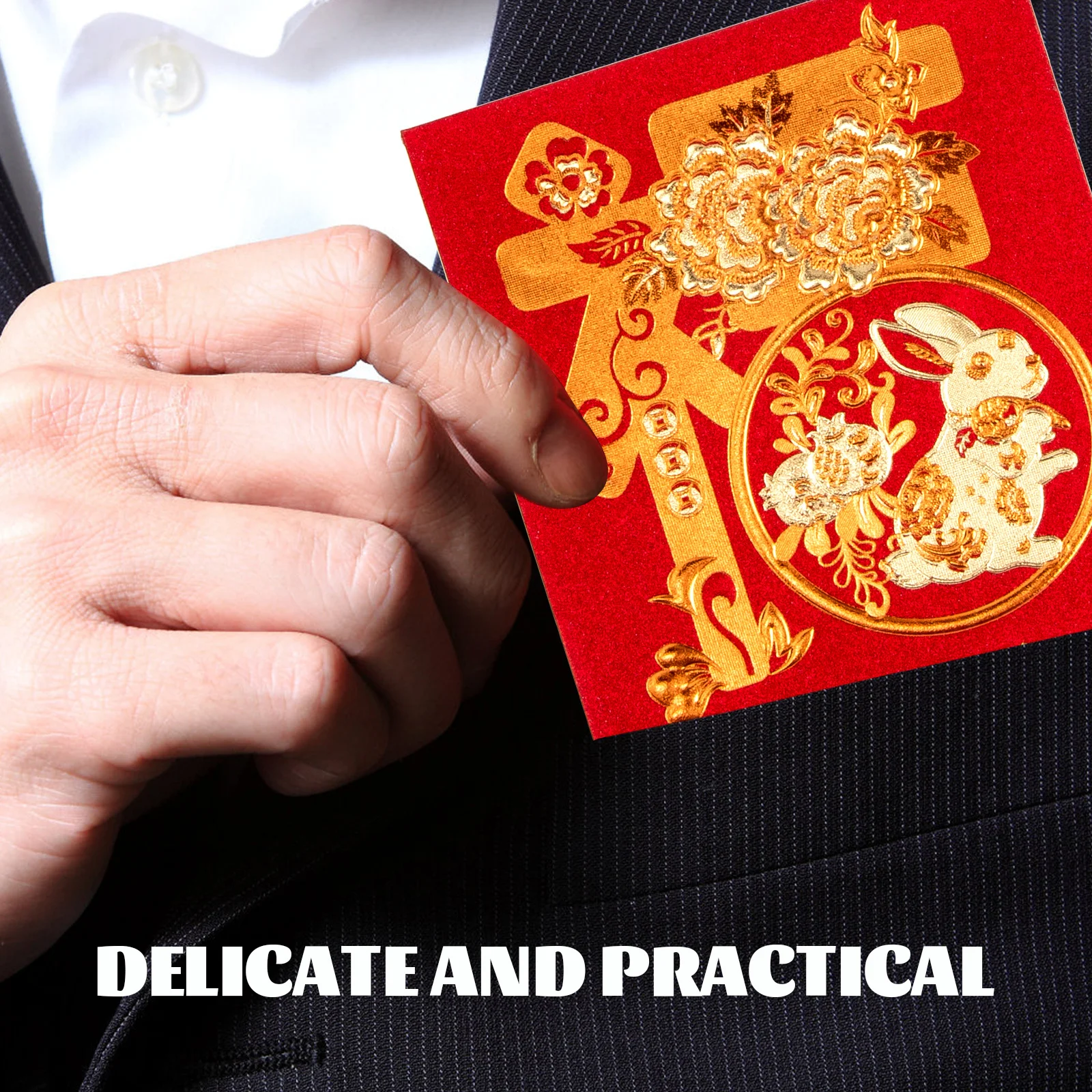 Красные конверты в китайском стиле - Фотография_4