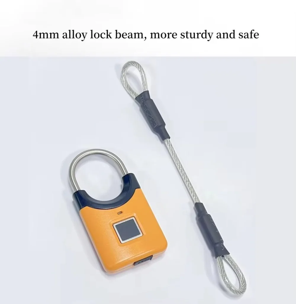 Компактный и удобный интеллектуальный замок с отпечатками пальцев - Фотография_6