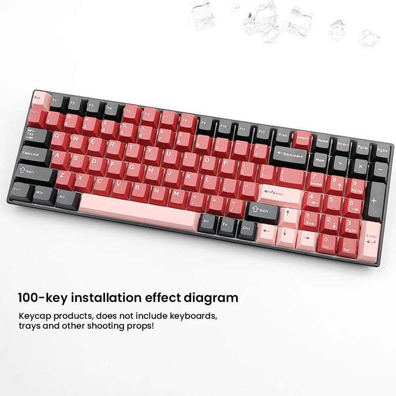126 клавиш double shot pbt cherry - Фотография_6