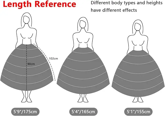 Дешевый кринолин с 6 обручами - Фотография_4