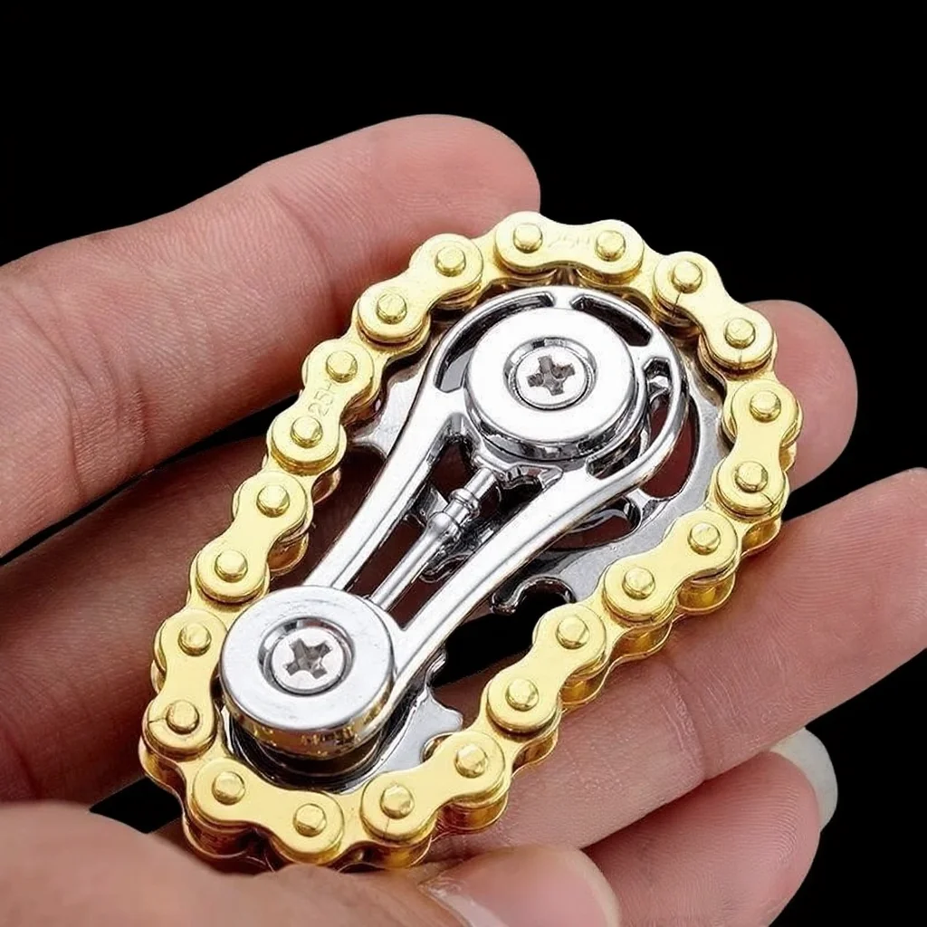 Металлический спиннер для снятия стресса