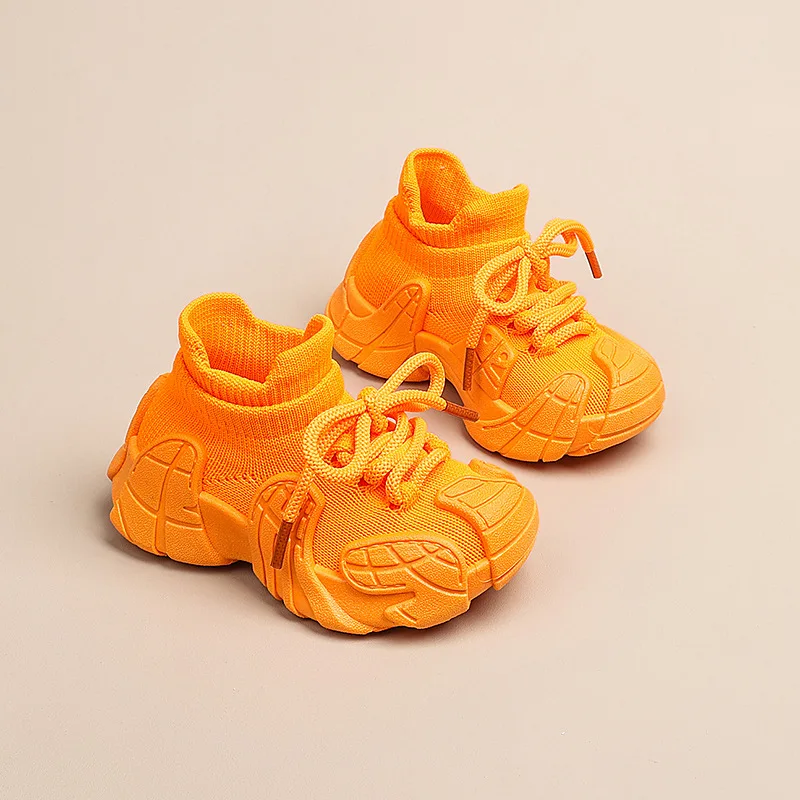 Модная однотонная роскошная детская обувь - Фотография_2