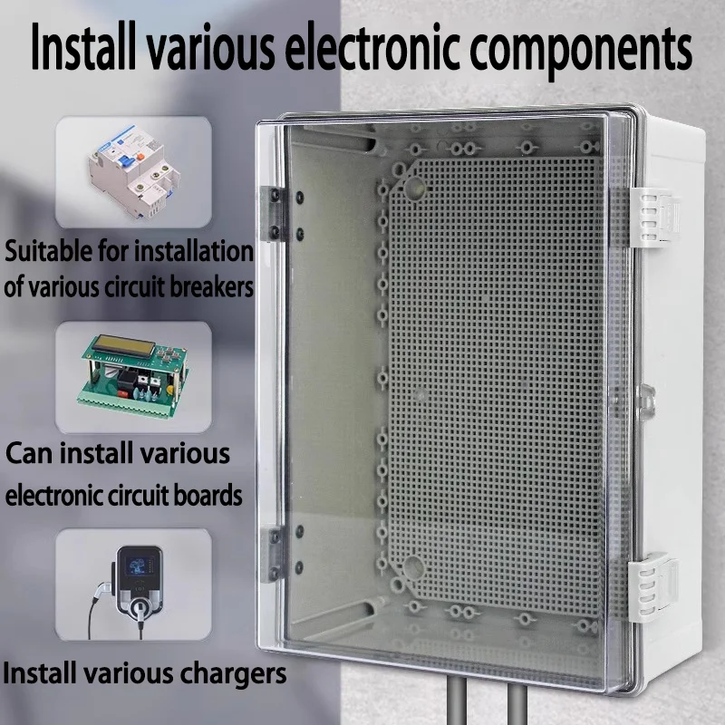 Ip66 водонепроницаемый серый/прозрачный корпус - Фотография_3
