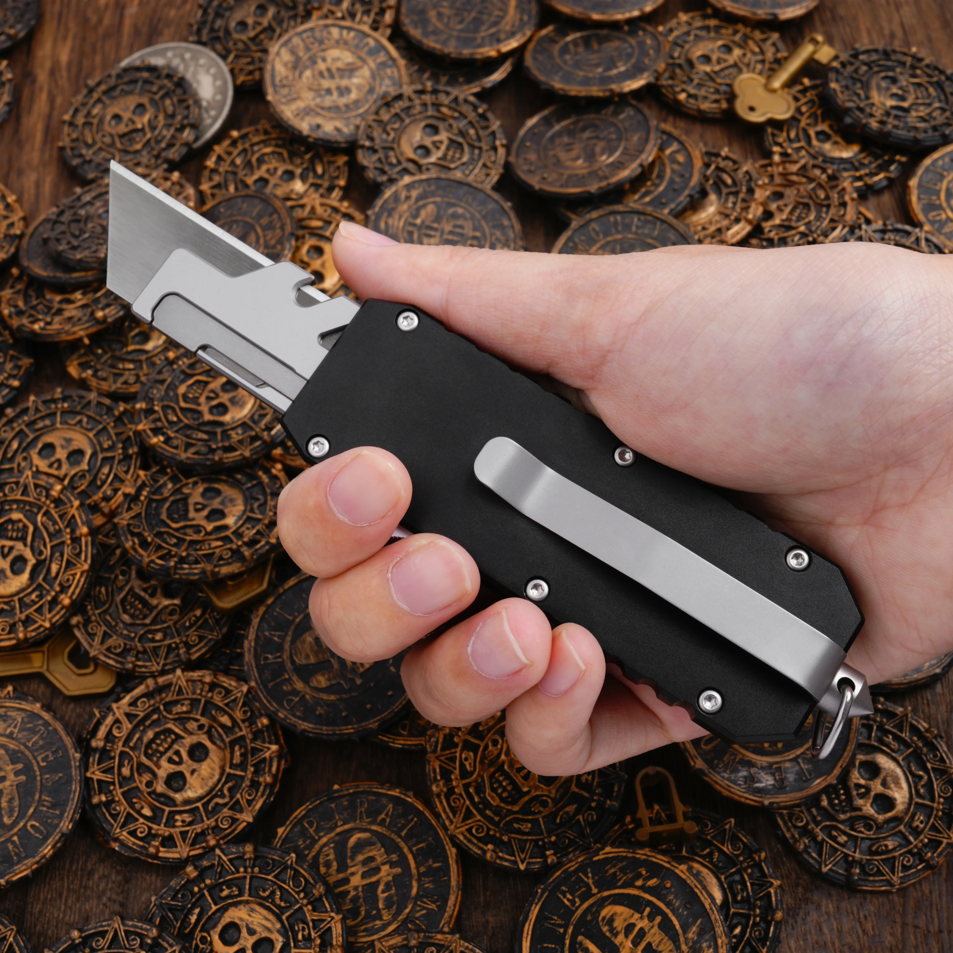 Складной нож из алюминиевого сплава - Фотография_5