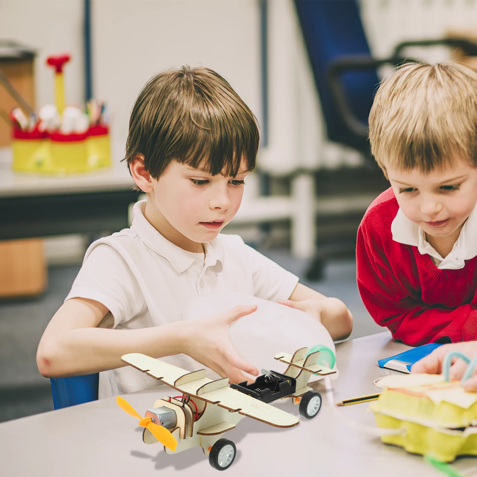 1 комплект, деревянный самолет «сделай сам» - Фотография_6