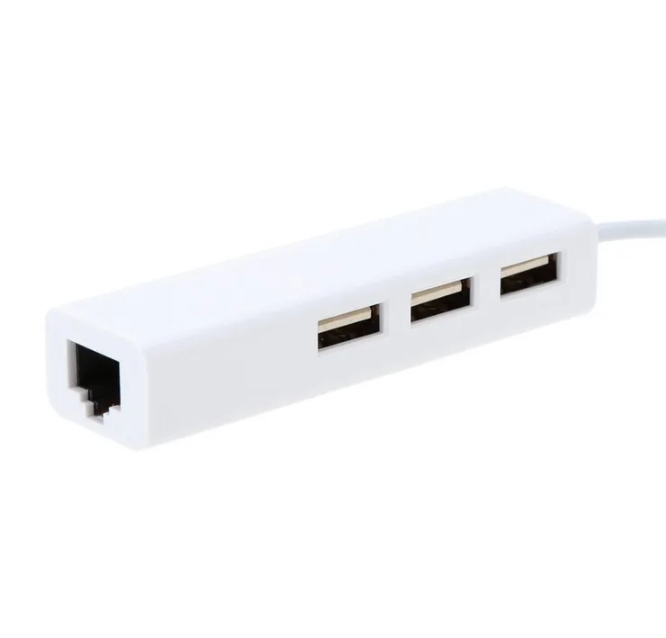 Сетевая карта usb c 100 мбит/с usb-адаптер ethernet lan 3 usb 2 - Фотография_4