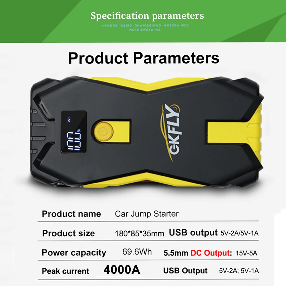 Автомобильный стартер портативный - Фотография_5