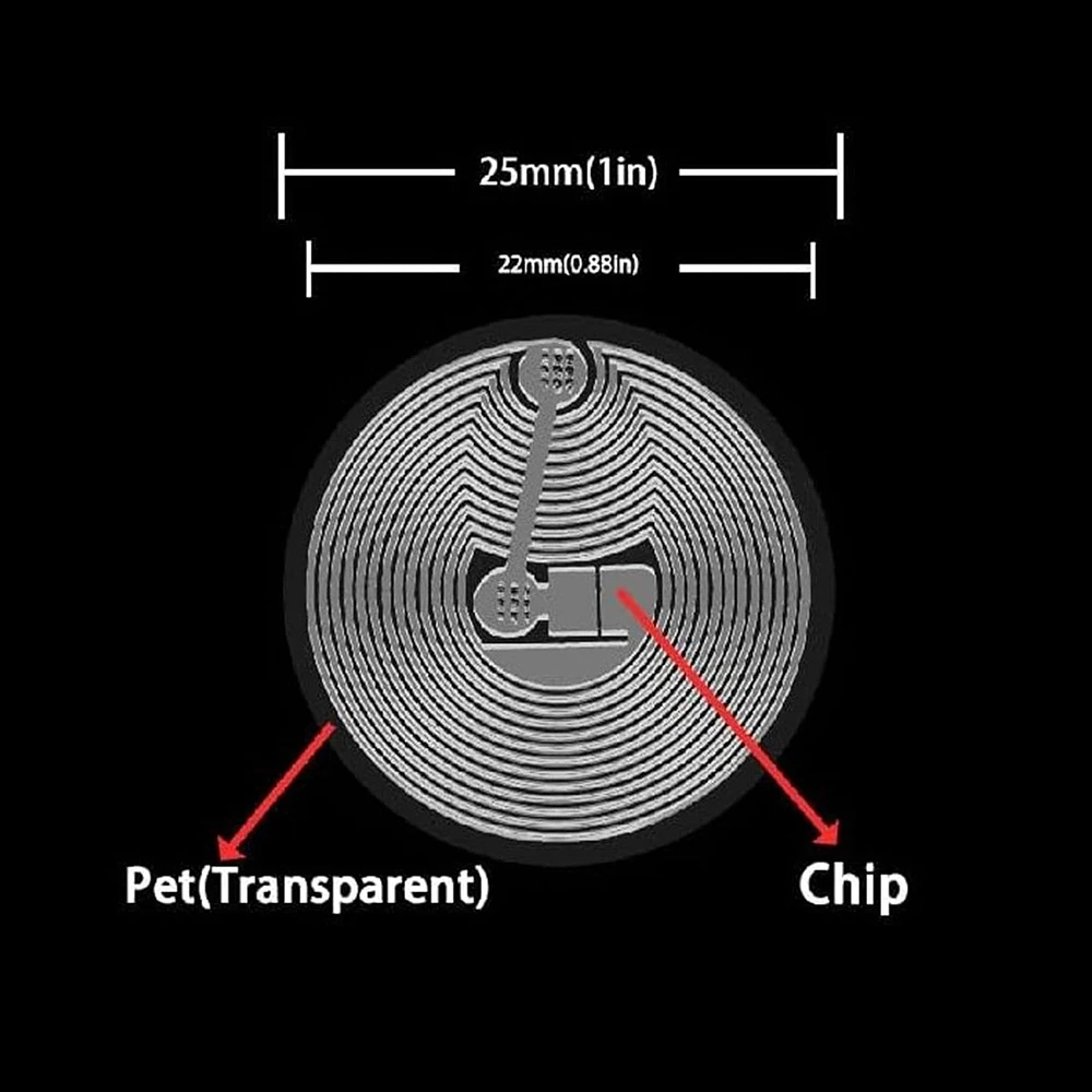 Брелок перезаписываемый ic брелок nfc чип программируемый брелок 13 - Фотография_2