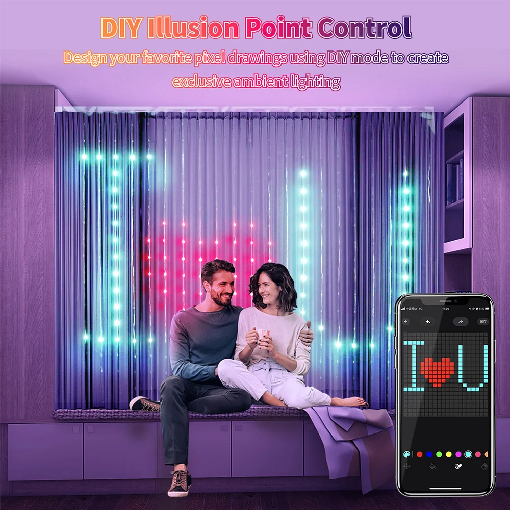 Ws2812b bluetooth app control smart - Фотография_4