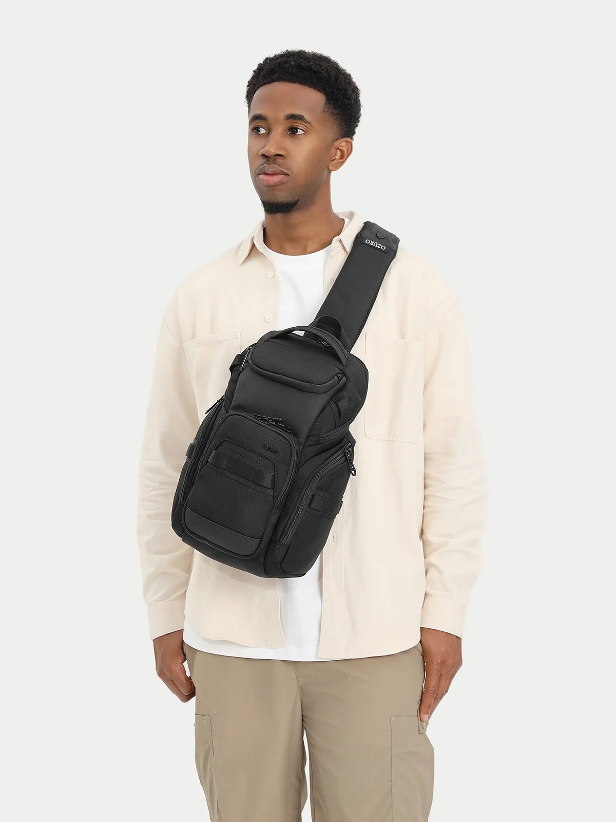 Ozuko дорожная водонепроницаемая сумка через плечо - Фотография_2