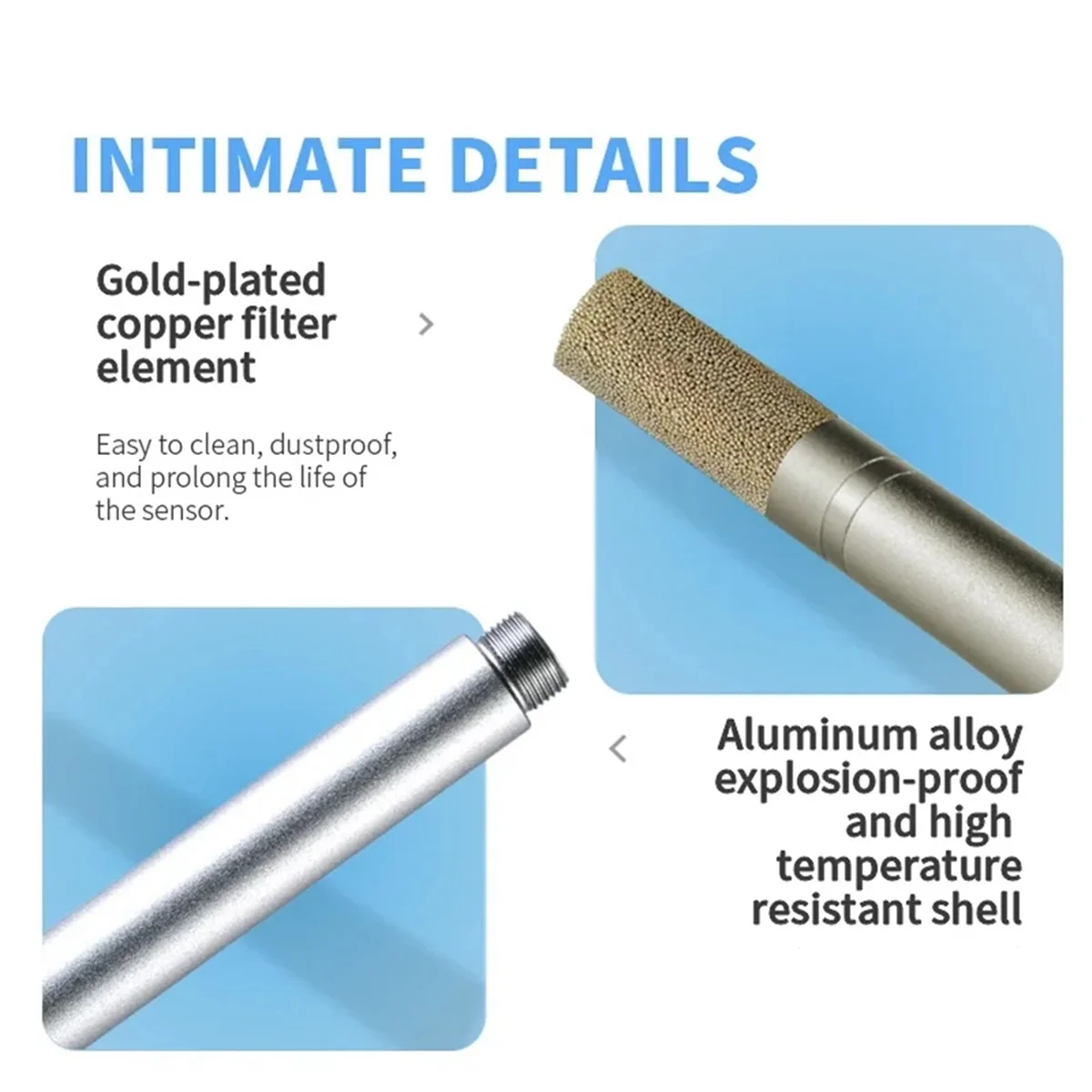 Металлический датчик температуры и влажности a65i rs485