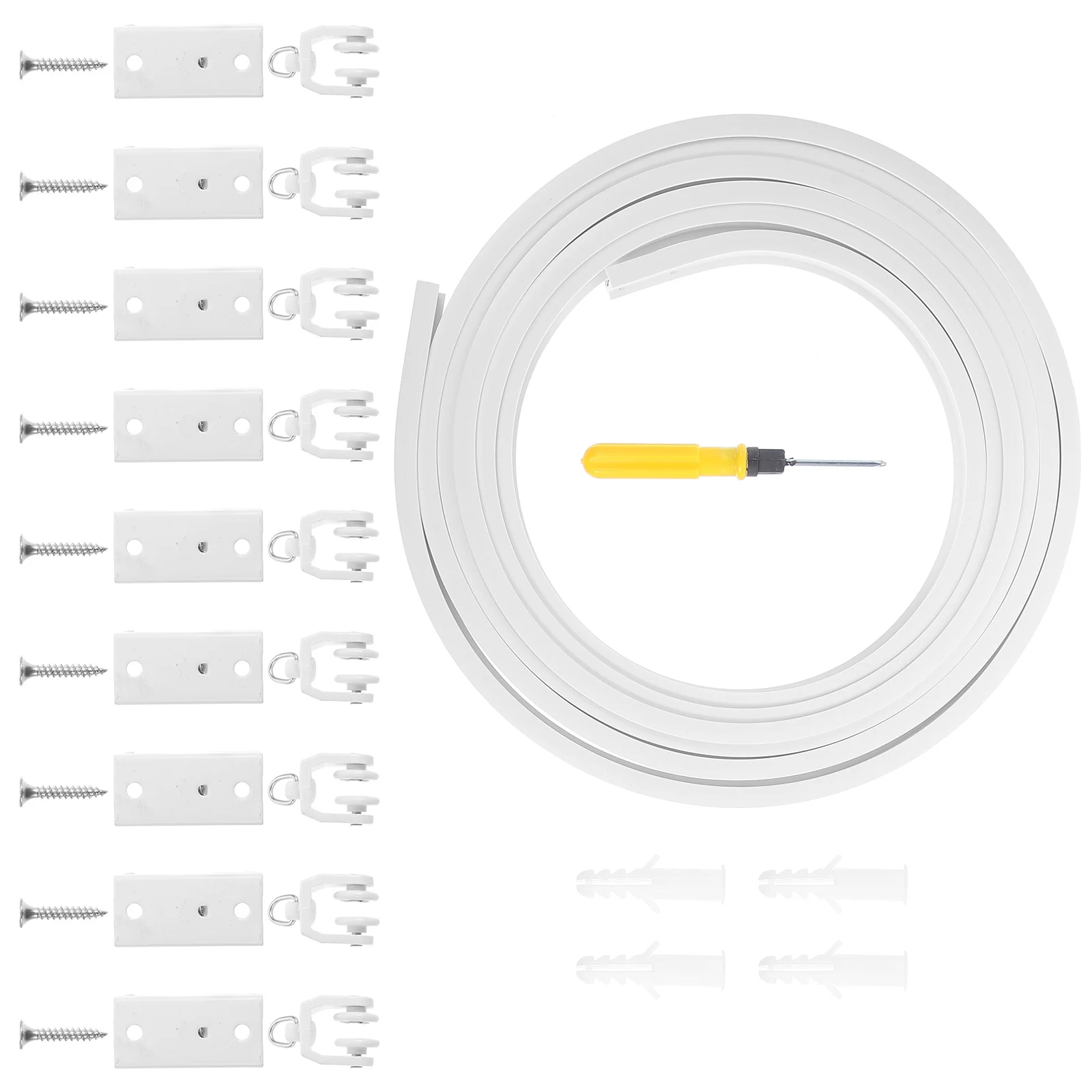 1 комплект, пластиковая стальная гибкая занавеска - Фотография_2