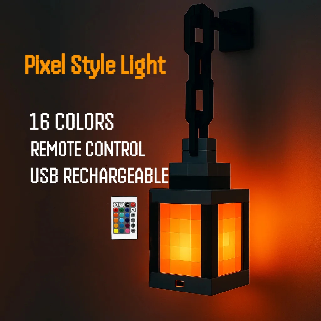 Myworld pixel style настенный ночник