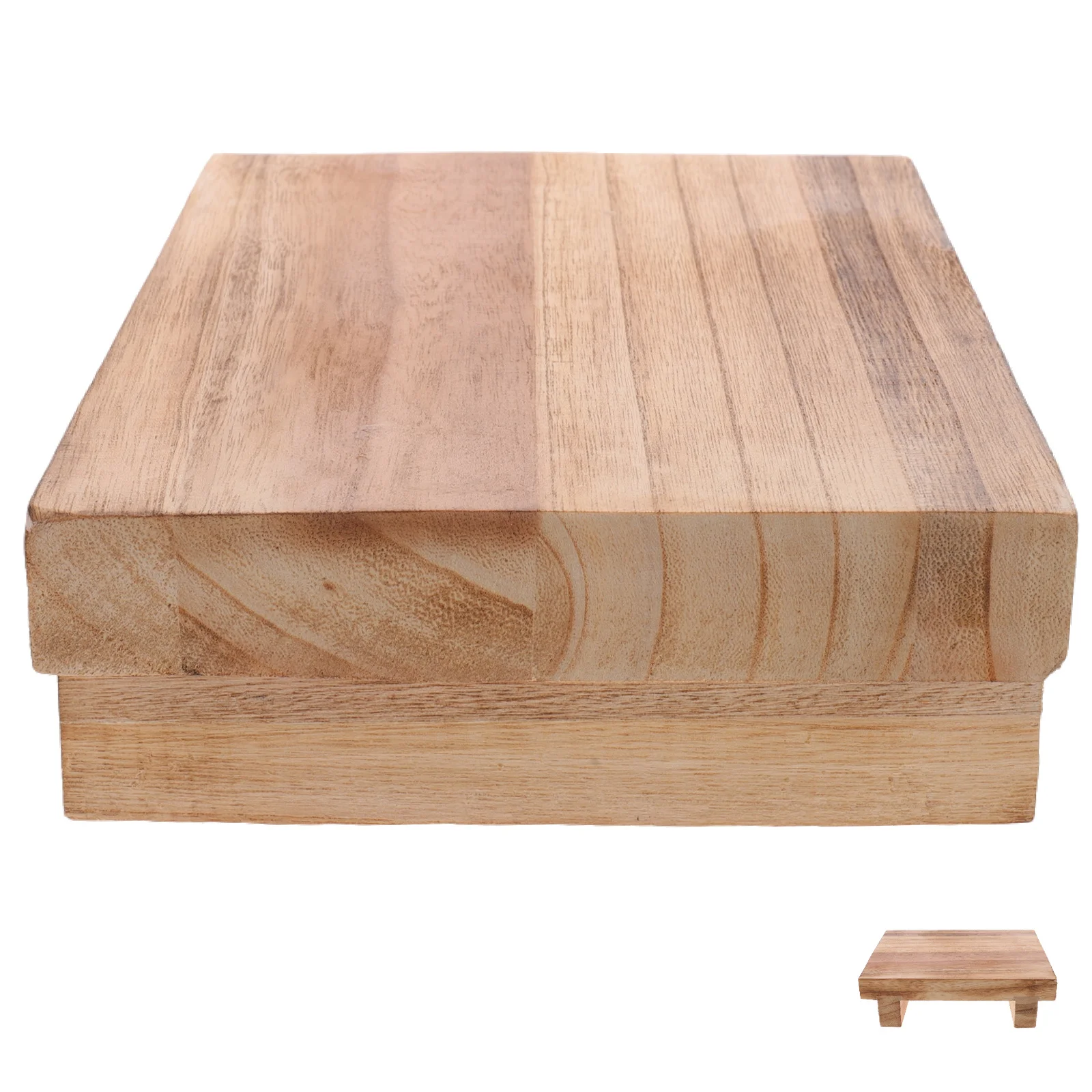 Эргономичная деревянная подставка для ног для пожилых людей - Фотография_2