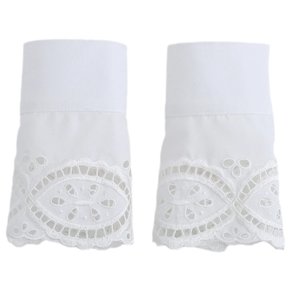 1 пара кружевных манжет на запястьях - Фотография_3
