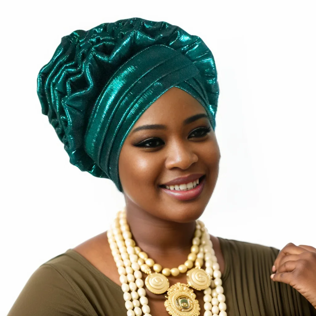 Fashion women elastic ruffle african - Фотография_2