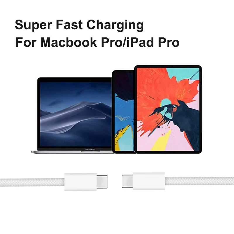 Кабель для зарядного устройства usb c — c - Фотография_5
