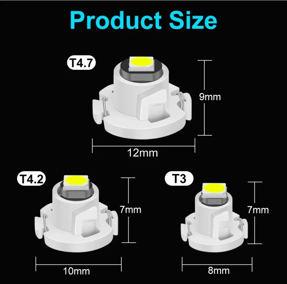 T3 led t4.2 t4.7 светодиодная лампа - Фотография_4