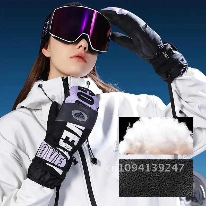 Лыжные перчатки thinsulate для мужчин и женщин - Фотография_2