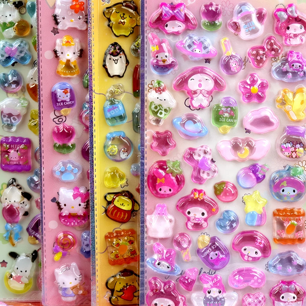 Sanrio мультфильм аниме 3d рельефные - Фотография_4
