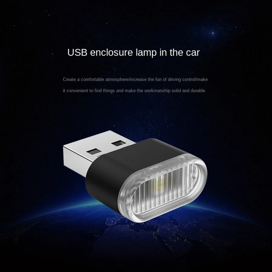 Usb автомобильные мини-светодиодные - Фотография_2