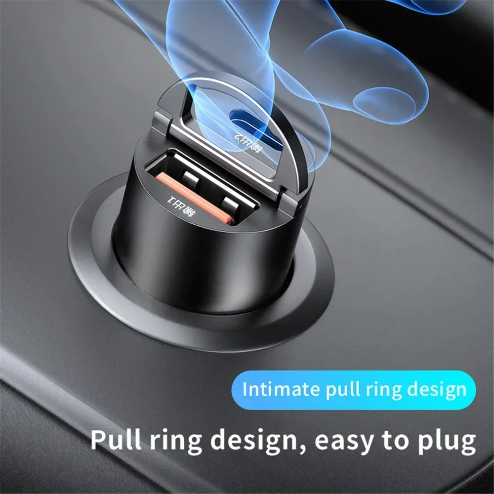 Автомобильное двухпортовое мини-usb-зарядное устройство 200 вт - Фотография_6