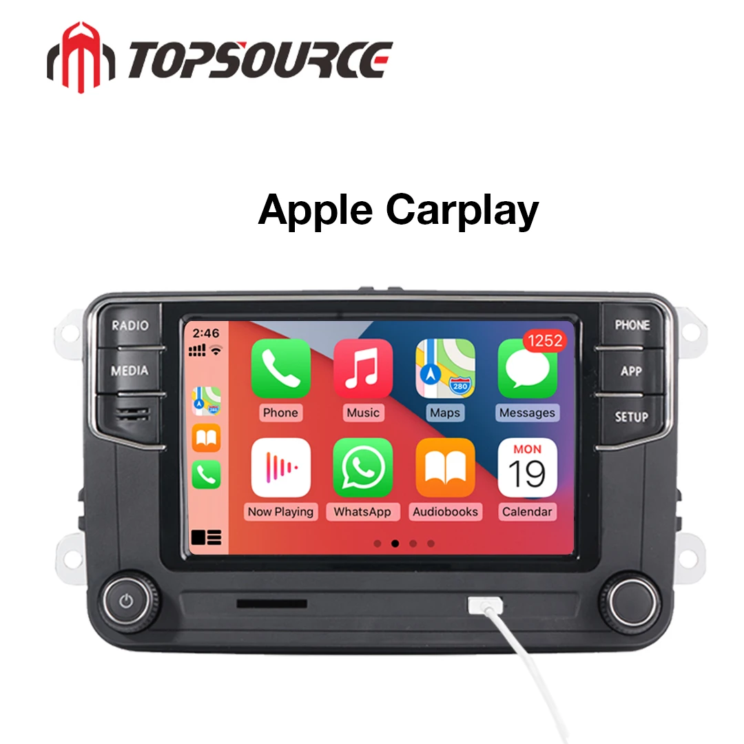 Автомобильный радиоприемник rcd360 pro carplay hd с зеркальной связью - Фотография_3