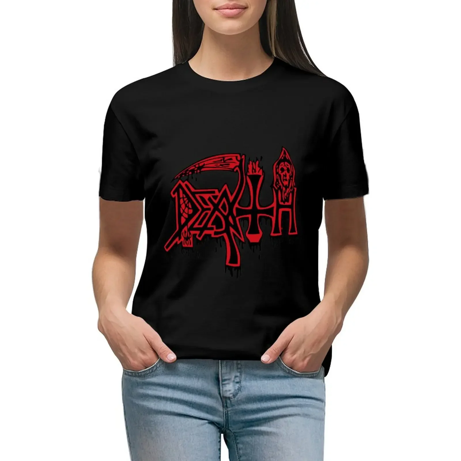 Футболка с логотипом death