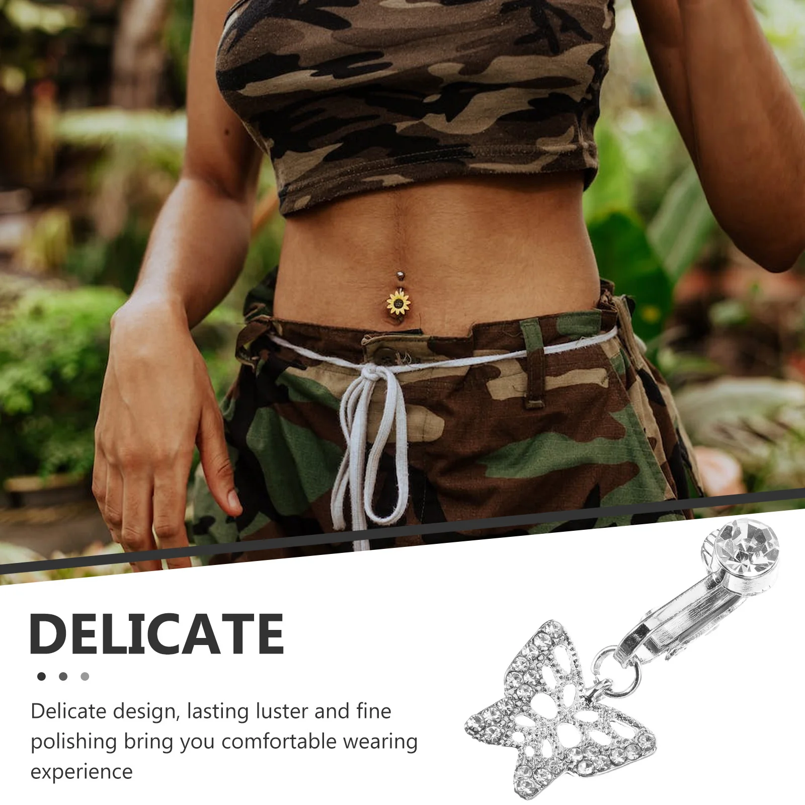 Поддельное кольцо для пупка