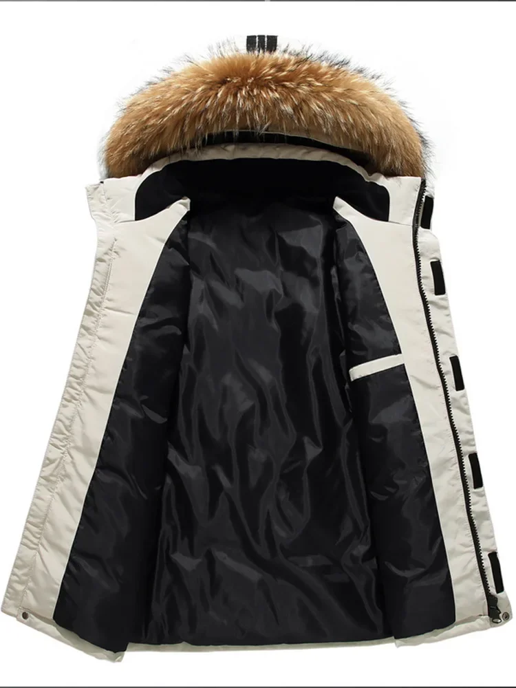 Мужская теплая куртка на утином пуху - Фотография_4