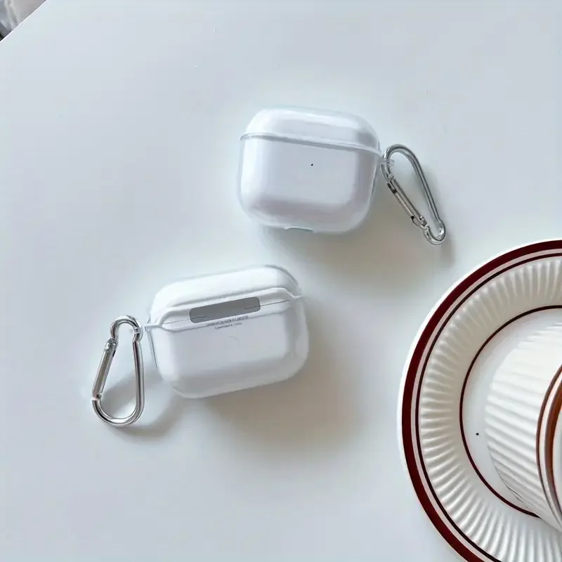 Мягкий прозрачный чехол для наушников - Фотография_5