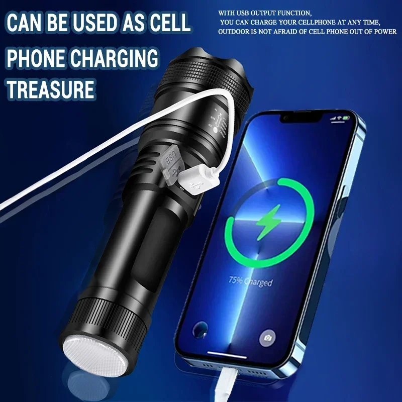 Мощный светодиодный фонарик xiaomi - Фотография_4