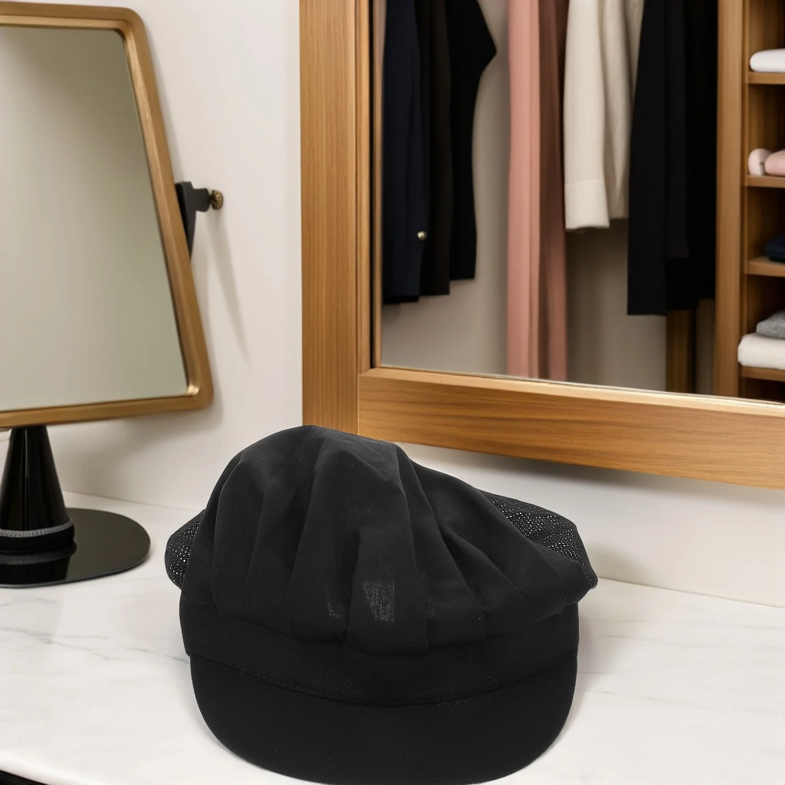 Дышащая сетчатая тканевая шляпа шеф-повара - Фотография_6