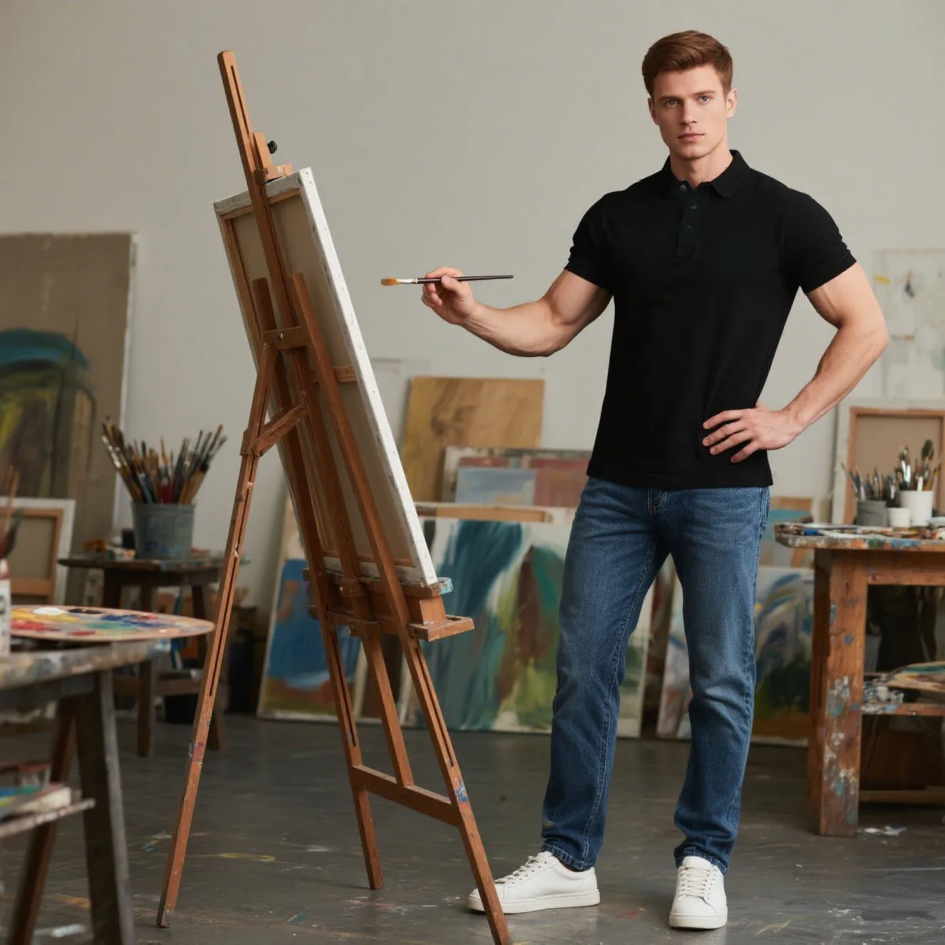 Мужские рубашки поло премиум-класса - Фотография_3