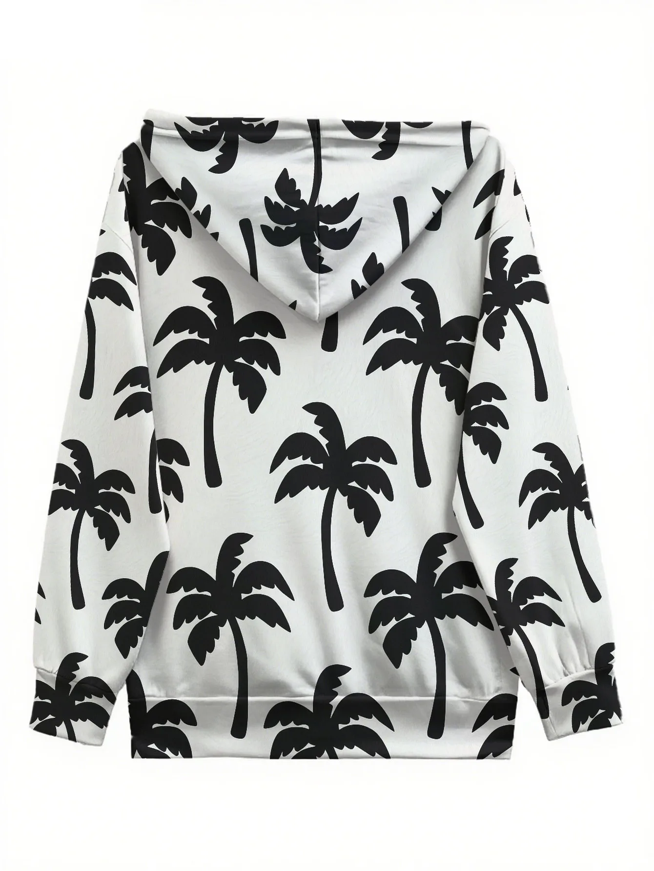 Тропично-шикарная толстовка с 3d-принтом на все тело - Фотография_4