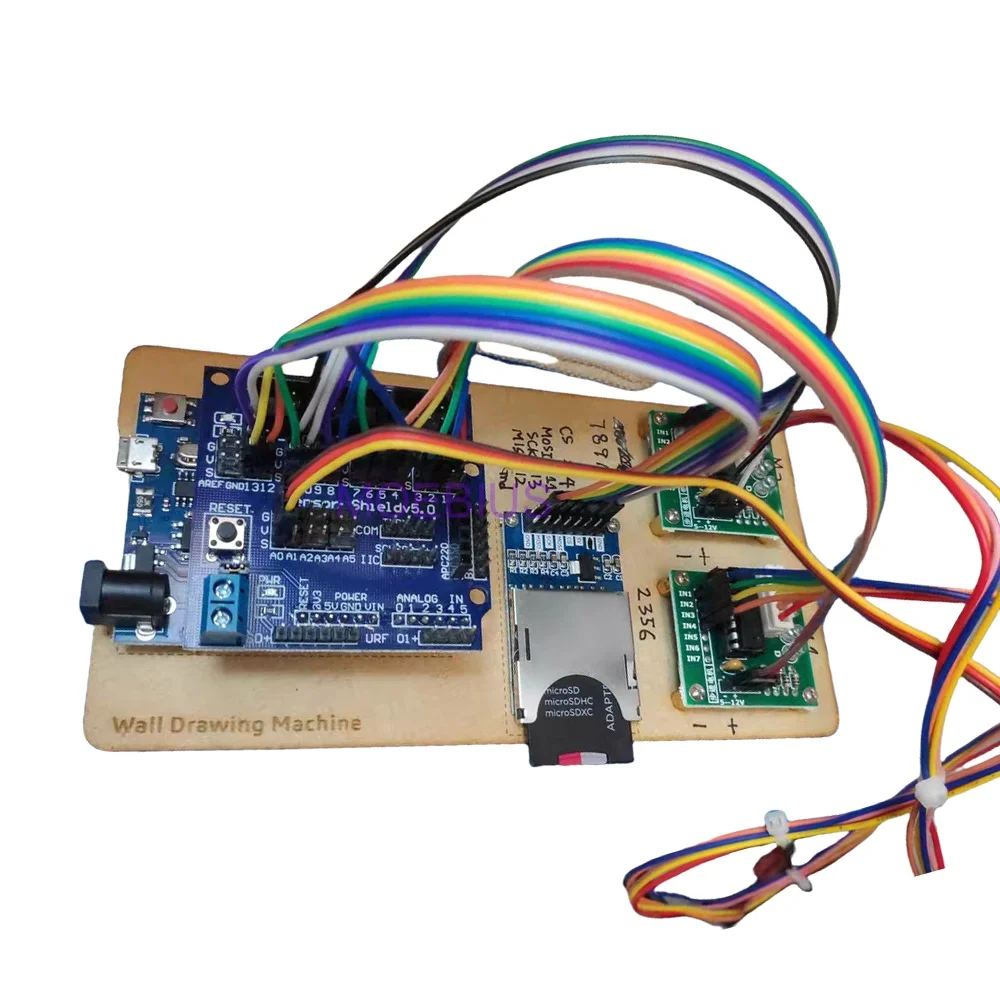 Робот для рисования стен с кабельным плоттером arduino - Фотография_4