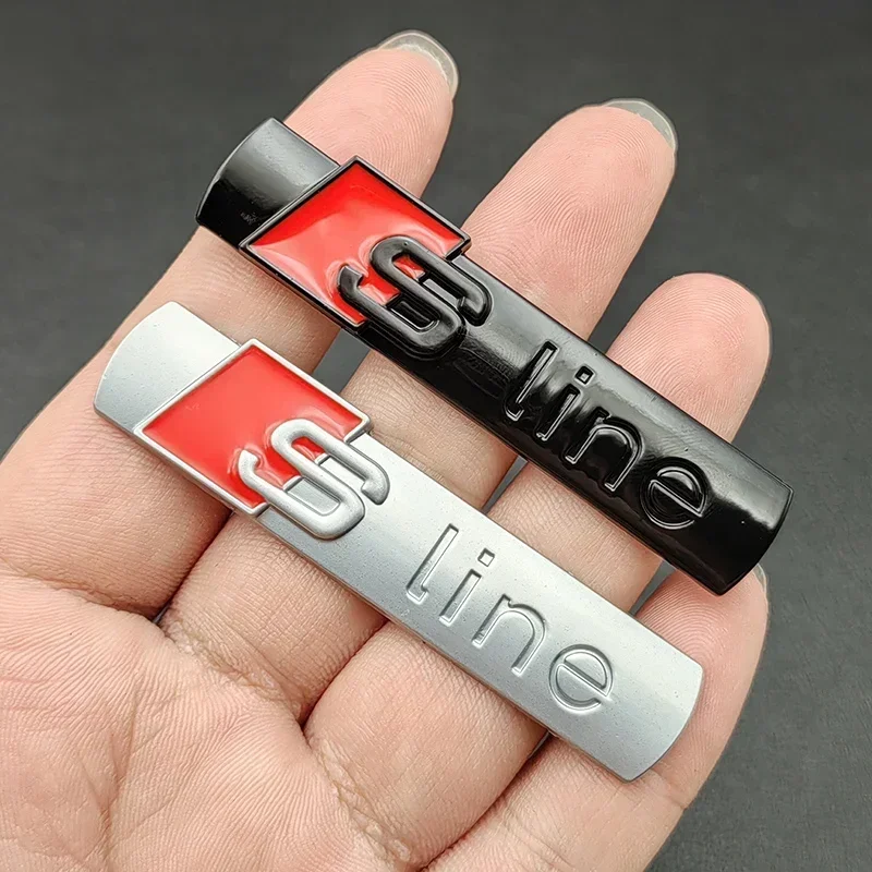 3d metal sline logo s line эмблема