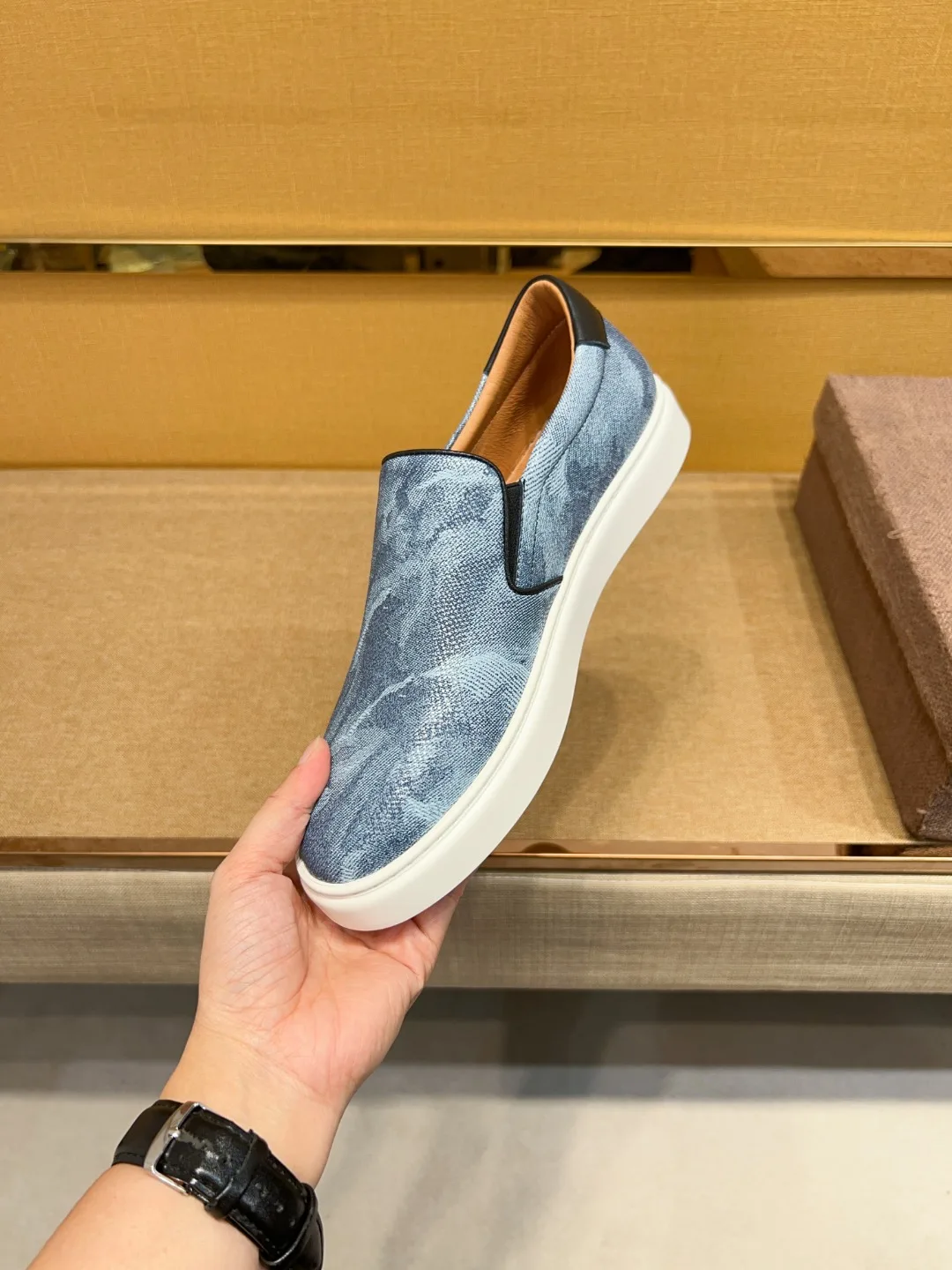 Высококачественная повседневная мужская обувь ручной работы - Фотография_3